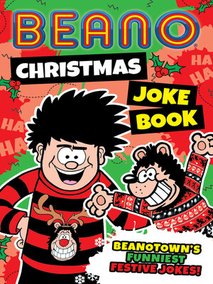 cover image of Beano Christmas Joke Book